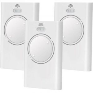 Lot de 2 Telecommande Portail 868MHz Compatible avec FAAC XT4 868 SLH LR, XT4 868 SLH, XT2 868 SLH LR, XT2 868 SLH (3pcs)