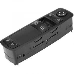 Interrupt de Vitre &Eacute;lectrique pour Mercedes Classe A/B/ML/GL/R - R&eacute;f. A1698206410 Compatible W169/W245/W164/X164/W251 Bouton de Commande de Vitrage
