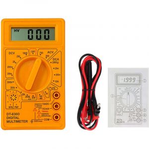 59007 Multim&egrave;tre Digital &eacute;lectronique Professionnel Portable, Amp&egrave;rem&egrave;tre Voltm&egrave;tre Ohmm&egrave;tre, Amp&egrave;re Ohm Volt AC/DC Tension R&eacute;sistance Diode