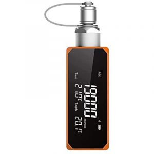 Applicable Jauge &agrave; Vide Num&eacute;rique Vacuum Gauge - 1/4" SAE - 1 &agrave; 19 000 microns-Vacuom&egrave;tre Num&eacute;rique Appareil de mesure de vide num&eacute;rique pour voiture