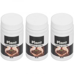 3PCS Poudre d'enracinement 3.5oz avec acides amin&eacute;s pour plantes et fruits, hormone de bouturage pour jardin domestique