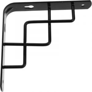 ZVD - querre/Support Design pour &eacute;Tag&egrave;Re Support en M&eacute;tal pour Tablette Flottante - 2 pcs Support d'&Eacute;tag&egrave;re &Eacute;querre de Fixation pour D&eacute;co Salon