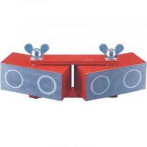 Bloc magnétique articulé réglable, Long. : 125 mm, Dimensions du bloc 60 x 25 x 25 mm, Force de maintien 150 n