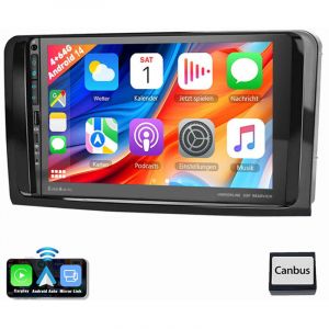 Pour Mercedes Benz ML/GL Klasse W164 X164 Android 15 Autoradio GPS WIFI 1+32G