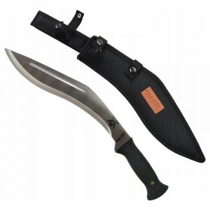 COUTEAU MACHETTE ÉPÉE XXL 45CM Pleine Soie 420 Baïonnette EN ACIER INOXYDABLE + ÉTUI