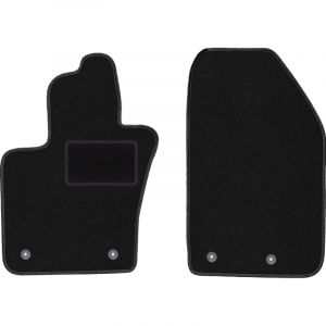 Tapis avant noirs pour : Fiat 500X crossover (2014-2018)