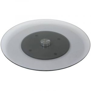 Plateau tournant en verre tremp&eacute; D45 cm - Hesp&eacute;ride