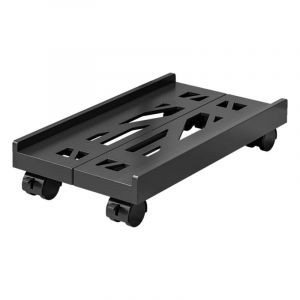 Support pc Universel Support Réglable pour Ordinateur Support Mobile pour pc avec 4 roulettes, Support cpu pour Tour de Bureau, pc de Jeu - Lntyq