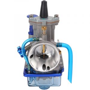 Pwk 28 mm Motorcycle carburateur atv Bike Dirt Carb Universal Zinc Aluminium Alloy Bleu pour YZ80 YZ85 - Gistuch