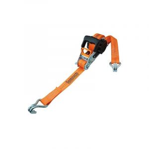 Dolezych - Sangle d'arrimage à cliquet avec enrouleur automatique, 2 parties, sangle 35mm, longueur 5m, 1000 daN