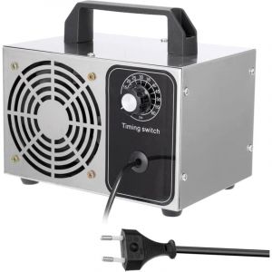 Ozone Geevorks 32000 mg/h Ozonator G&eacute;n&eacute;rateur d'ozone 0-60min Purificateur d'air avec, 220V Machine &agrave; ozone, Machine de filtre &agrave; air purificateur