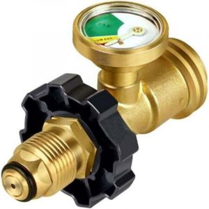 Gauge de gaz Pol Propane, grand manteau de pression &agrave; bas gaz, indicateur de niveau Propane, pour Cypnder de bouteille de GPL