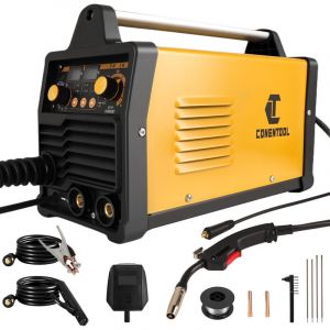 Poste à souder électrique portable CONENTOOL 4 en 1 MIG MMA TIG 200A Machine à souder électrique Soudeuse intelligente IGBT DC Inverter Welder