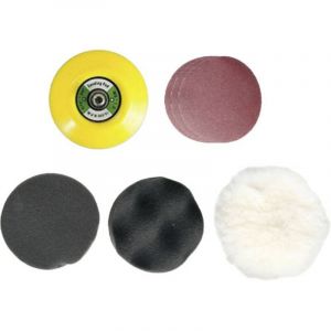 7PMZ08 Set d'accessoires &eacute;ponges de polissage /disques de pon&ccedil;age 75 mm - Kunzer