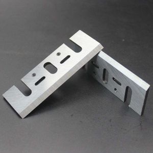 Lame de rabot &eacute;lectrique, lame de rechange de rabot &eacute;lectrique, une paire de lame de rechange de rabot &eacute;lectrique manuelle de travail du bois HSS