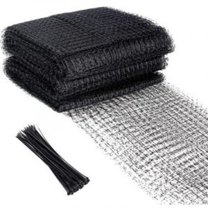 Toute &Eacute;preuve Filet Anti-Oiseaux, 2.1m x 15.3m Filet de Protection Anti-Oiseaux en Plastique Maille de Plantes de Jardin Filet D'arbres Fruitiers
