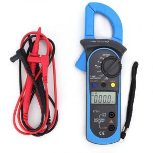 Gistuch - ST2 Pince Multimètre Numérique Automatique dc/ac Pince Multimètre Testeur de Diode de Résistance de Tension (Blue)
