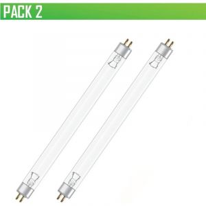 Jalleria - Tube St&eacute;rilisateur Germicide uv 8W, Lumi&egrave;re D&eacute;sinfectante Ultraviolette, Tubes Fluorescents uv, Lampe Ultraviolette, 28,5 x 1,6 cm (8