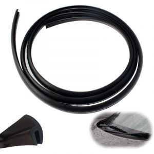 Largeight - jamais UTILISÉ]joint de pare brise avant Universel de 1.7 mètres, joint bandeau baie pare-brise, caoutchouc pare brise, joint etancheite