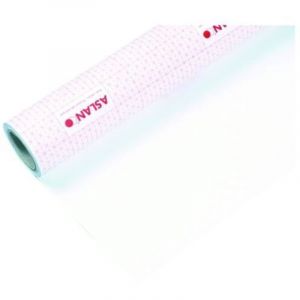 Polyphane pour abat-jour - RAYHER - 0,3 mm - 120 cm - Adh&eacute;sif - Rose