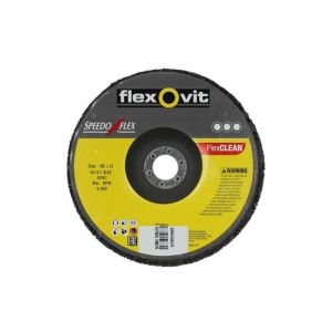 Disque abrasif appliqu&eacute; Rapid Strip FlexCLEAN - &oslash; 180 mm - Grain 2 (gros) Flexovit