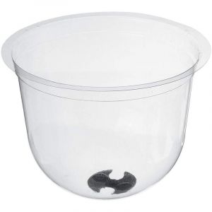 Rubberskin 6Pcs Cloche de Jardin Couvercle de D&ocirc;me de Plante, Couvertures de Semis de Protection de D&ocirc;me en Plastique pour Le D&eacute;marrage des Semences