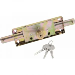 Memkey - Entrepôt 23 cm Longueur Hardware Pièces en métal Centre volet roulant serrure de porte