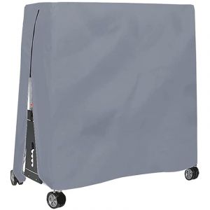 Housse de table de ping-pong en tissu Oxford 420D imperméable, pour table de ping-pong d'extérieur, dimensions : 185 x 165 x 70 cm