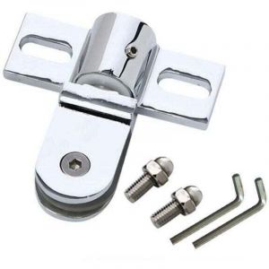 Charni&egrave;re pivot de porte de douche en verre