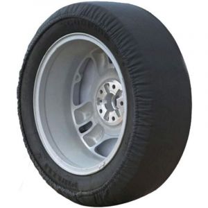 Housse de roue de secours Sac de pneu de voiture PVC Housse de protection &eacute;tanche pour pneu Housse de protection Liberty Housse de roue de rechange