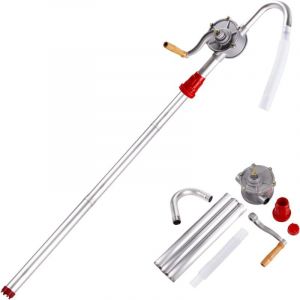 Pompe &agrave; Manivelle Pompe a f&ucirc;t Pompe &agrave; Huile Manuelle Pompe &agrave; Huile en Alliage dAluminium 29 L/Min,pour Le Transfert de Liquides Essence Diesel