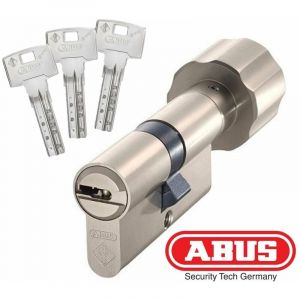 Abus - Cylindre serrure Bravus 4000 35boutonx50 - Alu