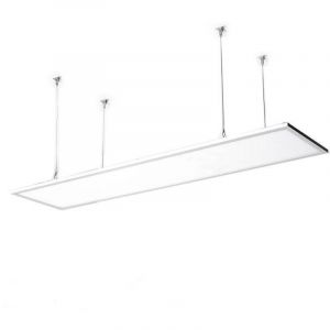 Efectoled - Panneau led 120x60 cm 60W 6000lm High Power boke + Kit en Suspension No Flicker 3000K Individuel Blanc chaud