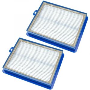 Lot de 2x Filtres aspirateur (hepa, fibre de verre), compatible avec Electrolux Ergospace, Excellio, S-Bag, Twinclean - Vhbw