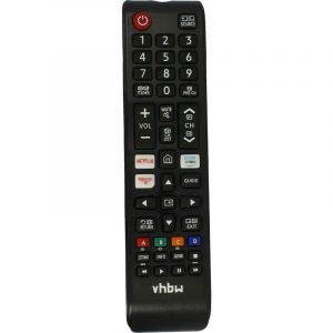 vhbw T&eacute;l&eacute;commande compatible avec Samsung UE43RU7105K, UE43RU7100W, UE43RU7102K, UE32N5002AK, UE43RU71 00K t&eacute;l&eacute;vision,TV