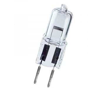 GY6.35 ampoule halogène 24 Volts Ampoule claire T4 Dimmable G6.35 Ampoules halogènes 24V-100W 1PCS [Classe énergétique G]