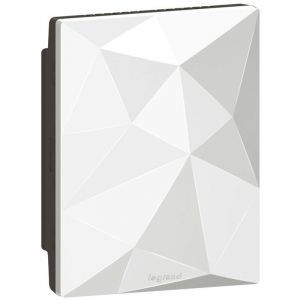 Point d'acc&egrave;s Wi-Fi PoE (n+ac) &agrave; encastrer alimentation par un switch Gigabit PoE Blanc LEGRAND 033610