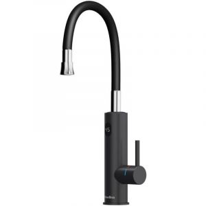 Robinet d'eau avec bec universel, robinet d'eau chaude instantan&eacute;e 220 V, robinet chauffant &eacute;lectrique pour cuisine, robinets en acier inoxydable