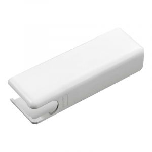 Salice - Cache pour ferrure avec équerre wind - Décor : Blanc - Finition : Brillant