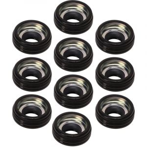 Kit de joint d'arbre de compresseur ac en caoutchouc, 10 pièces, Kit de joint à lèvre d'arbre de climatisation pour compresseur ac 10PA