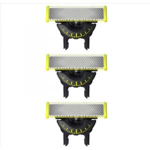 OneBlade 360 lames, pour tous les mod&egrave;les OneBlade et OneBlade Pro, 3 pi&egrave;ces (mod&egrave;le QP430/60)，Rasoir QP2520 - T&ecirc;te de rasage &agrave; petite lame en T