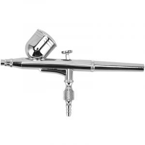 Hyuduo A&eacute;rographe 0,3 Mm, Outil Pneumatique pour Pulv&eacute;risateur d'air, Pulv&eacute;risateur d'alimentation par Gravit&eacute; pour Peindre Les Ongles G&acirc;teau Tattol