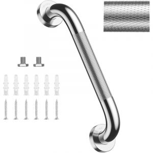 Barre d'Appui pour Salle de Bain, Barre Antid&eacute;rapante pour Douche, Barre de S&eacute;curit&eacute; pour Seniors et Handicap&eacute;s, Poign&eacute;e Murale pour Douche, 30 cm