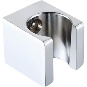 Support de Pommeau de Douche &agrave; Main en Laiton Support Mural pour Baguette de Pulv&eacute;risateur &agrave; Main de Salle de Bains ou Toilette Bidet &agrave; Main Chrome,