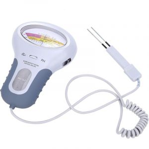 Analyseur d'eau, PC-102B CL2 Chlore & PH Testeur Piscine Spa testeur de chlore et pH PH2 qualité l'eau avec sonde piscine pour spa grand écran