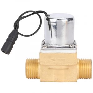 Jadpes &Eacute;lectrovanne inductive, capteur d'urinoir de Salle de Bain 6V &Eacute;lectrovanne de Maintenance Accessoire Valve Normalement ferm&eacute;e Eau, Air,