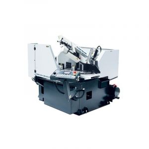 Metallkraft - Scie &agrave; ruban automatique cnc pour m&eacute;taux 0-60&deg; capacit&eacute; 230 mm 1,5 kW 400V variateur de fr&eacute;quence 20-100 m/min BMBS230X280 cnc-g