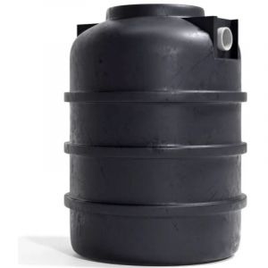 Cuve de stockage d'eau enterr&eacute;e verticale 1000l ronde