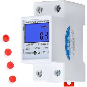 [JAMAIS UTILIS&Eacute;]Compteur d'&eacute;lectricit&eacute; num&eacute;rique Lcd Compteur triphas&eacute; Compteur triphas&eacute; &agrave; 4 fils triphas&eacute; pour compteur &agrave; courant alternatif sur