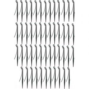 Gncgarden - Micro-asperseur d'irrigation &agrave; 180&ordm;. Atteindre 1,2 &agrave; 2m avec piquet. Emballage de 50 unit&eacute;s. Offre exclusive